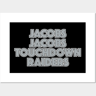 JACOBS JACOBS TOUCHDOWN RAIDERS Posters and Art